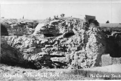 Golgotha -- Skull Hill where Yahooshua was executed Golgotha -- Skull Hill where Yahooshua was executed